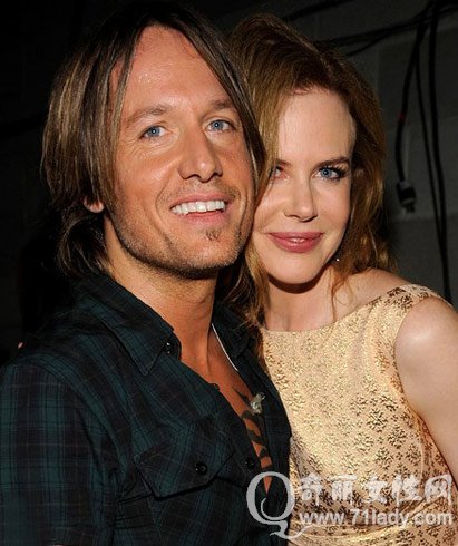 妮可基德曼老公照片